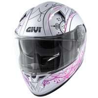 GIVI PRILBA 50.6 STOCCARDA MENDHI LADY MATT SILVER/PINK